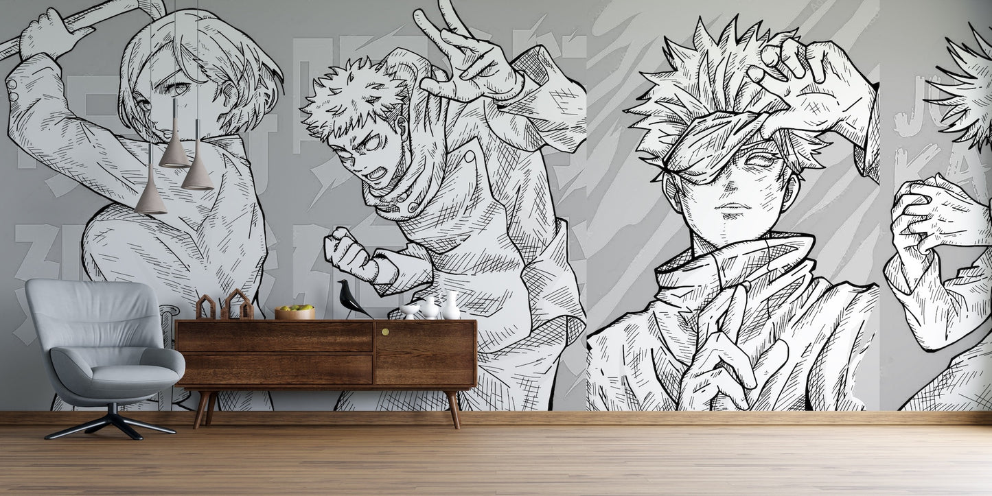 Jujutsu Kaisen Character Illustrations