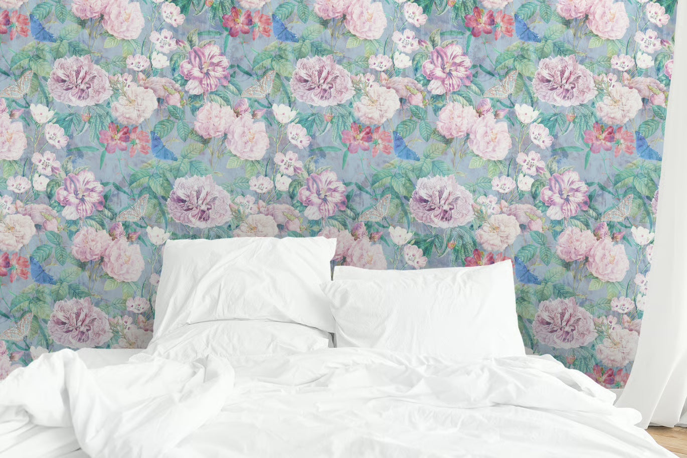 Patrón de Flores Sutiles