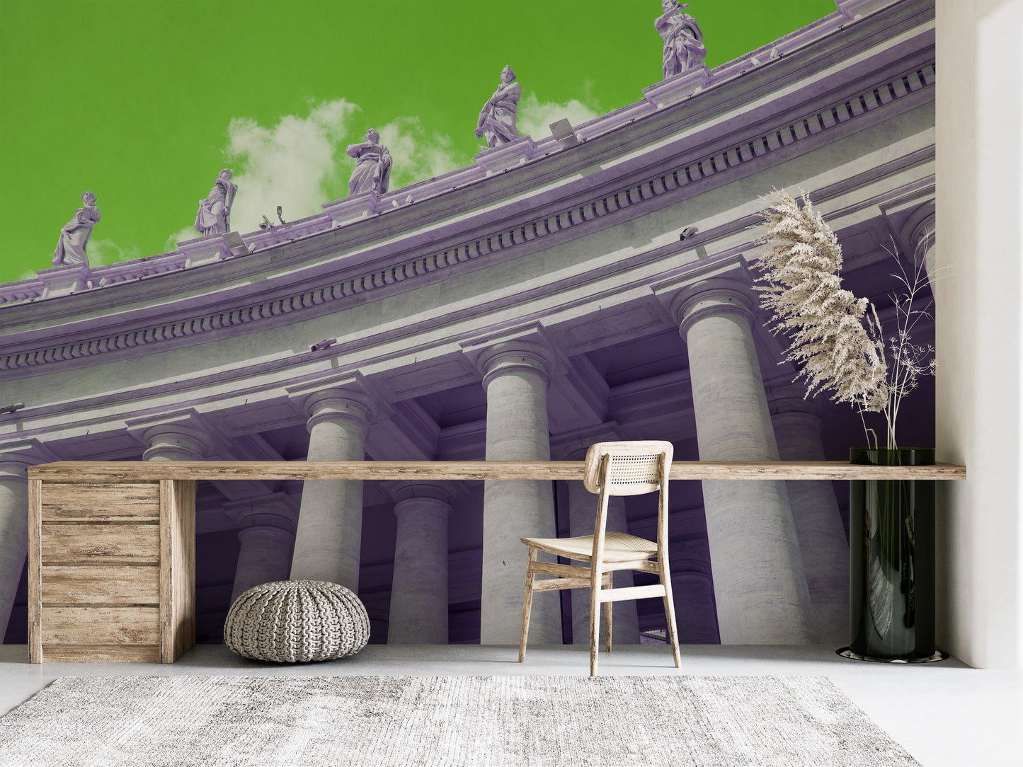 Columnas en el Vaticano