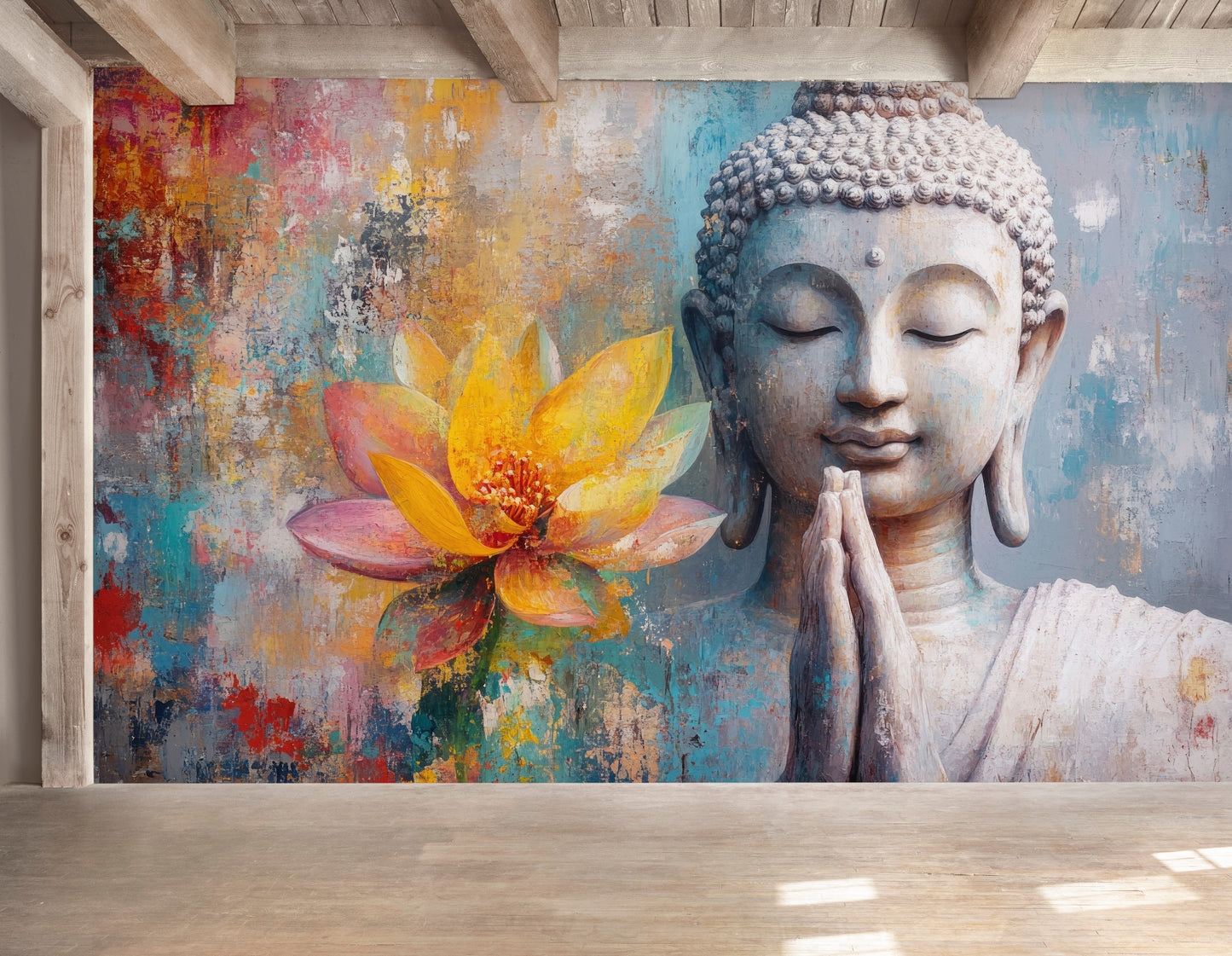 Buda y Flor de Loto