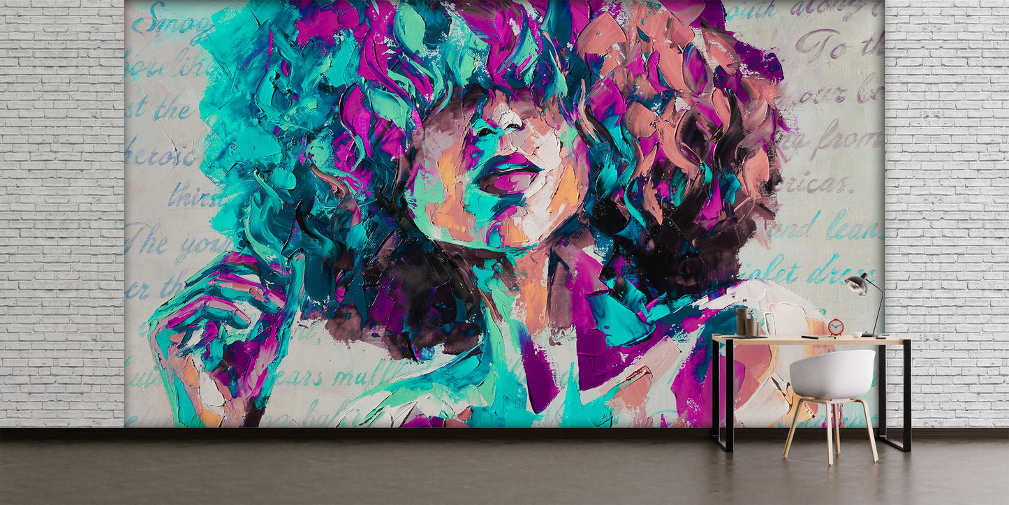 Sexy Woman Oil Painting Brushes I