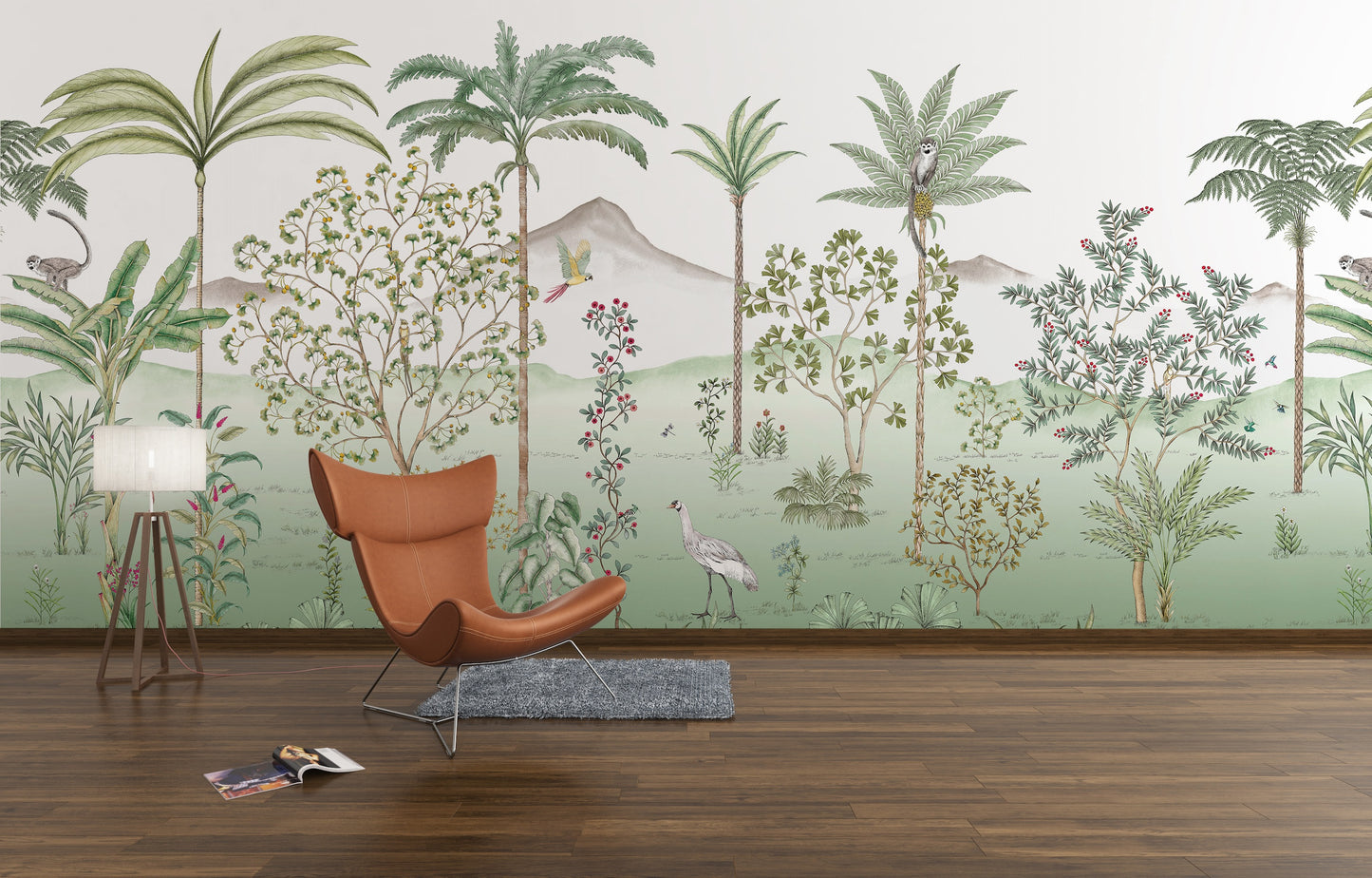 Jardín Tropical Verde