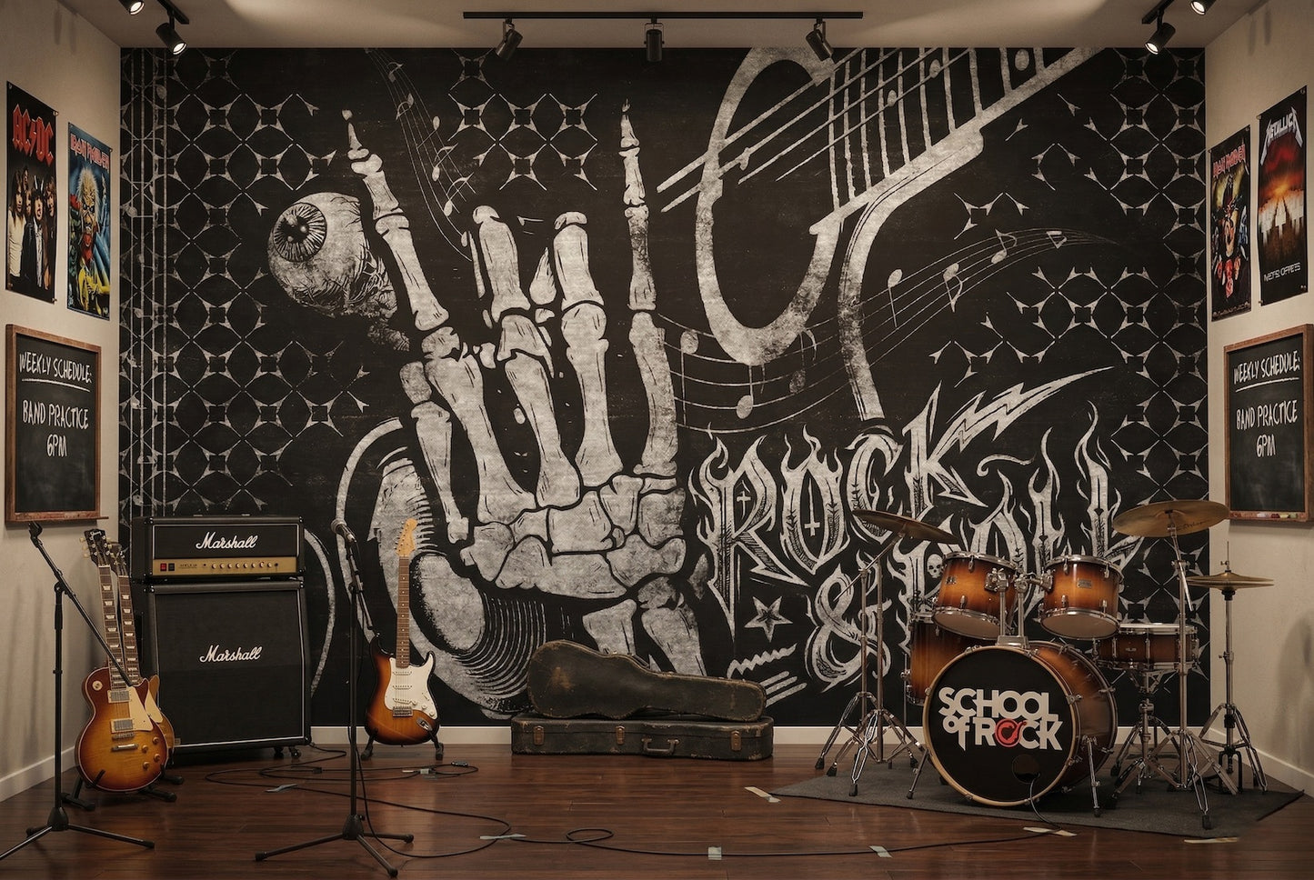 Rock & Roll Wall