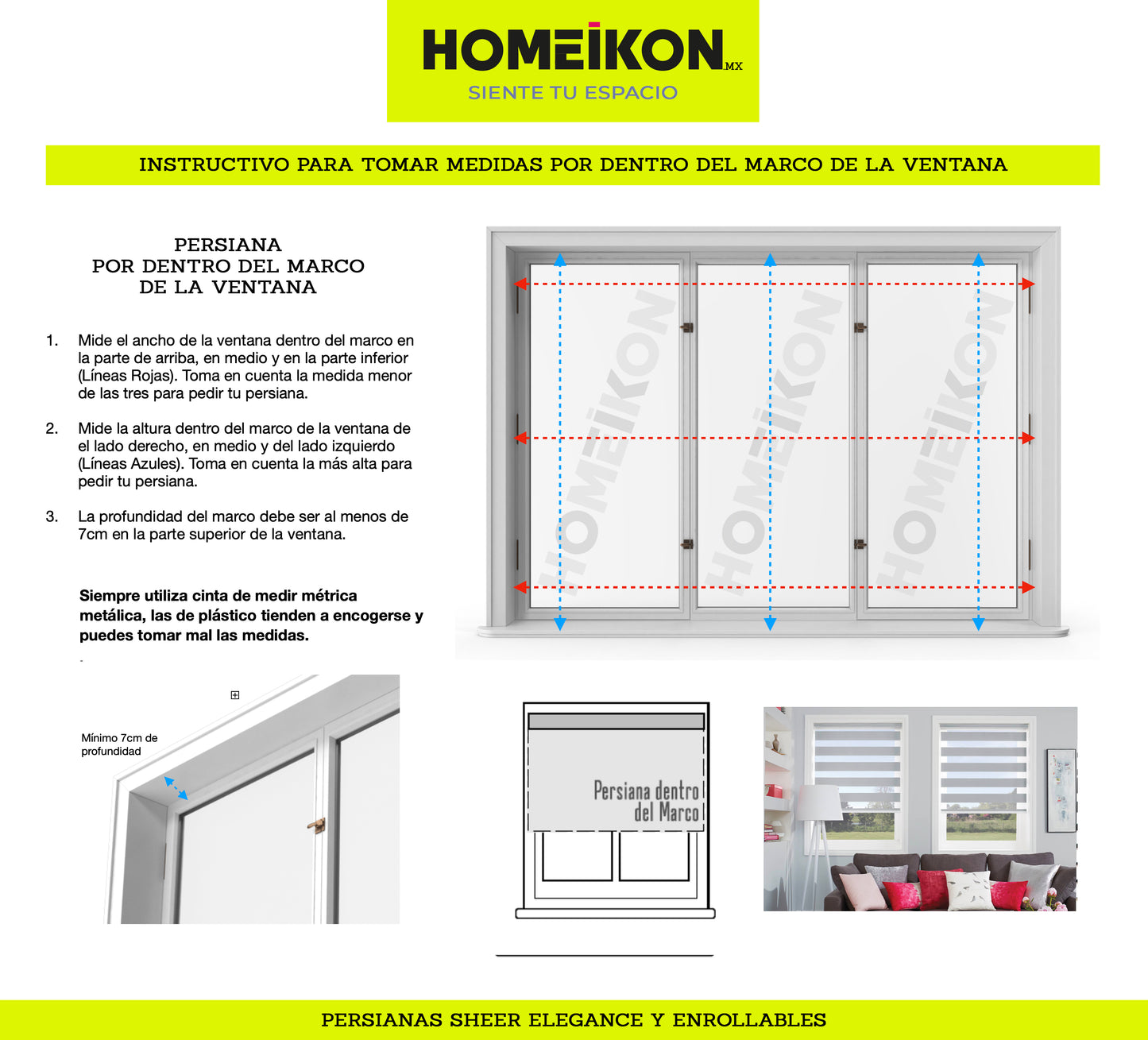 Persiana Sheer Elegance Blackout Casablanca