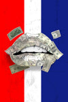 Canvas Decorativo Money Lips
