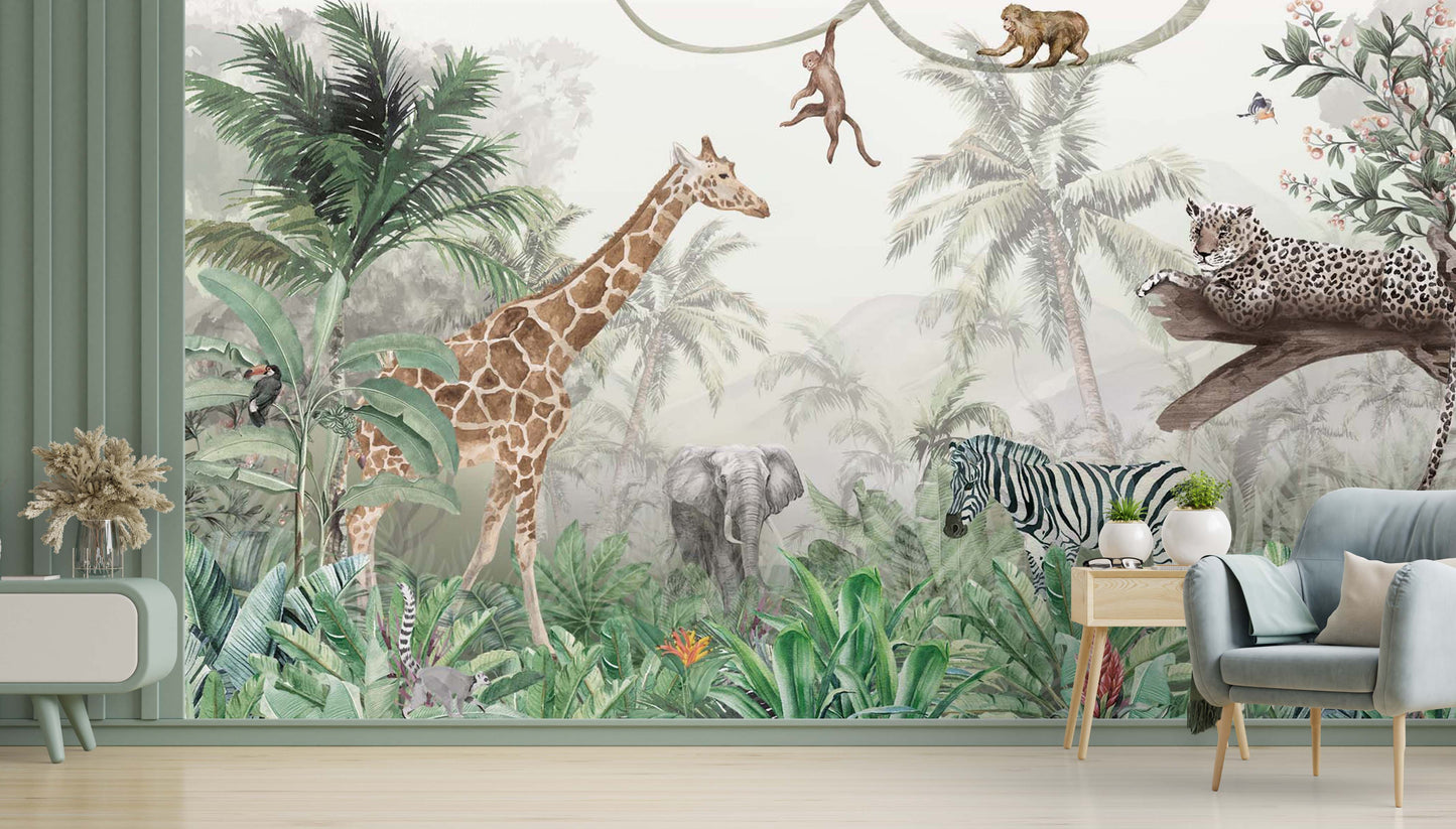 Europrint Jirafa, Cebra y Jungla