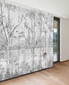 Panel Corredizo Bosque Ilustrado