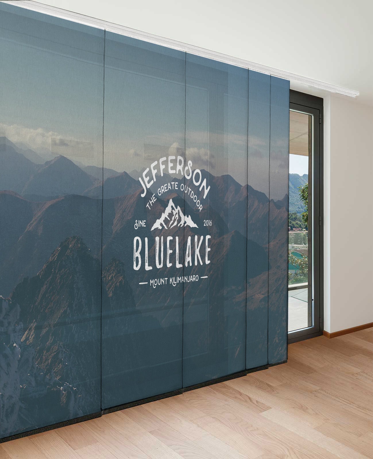 Panel Corredizo Con el Logo de Tu Empresa