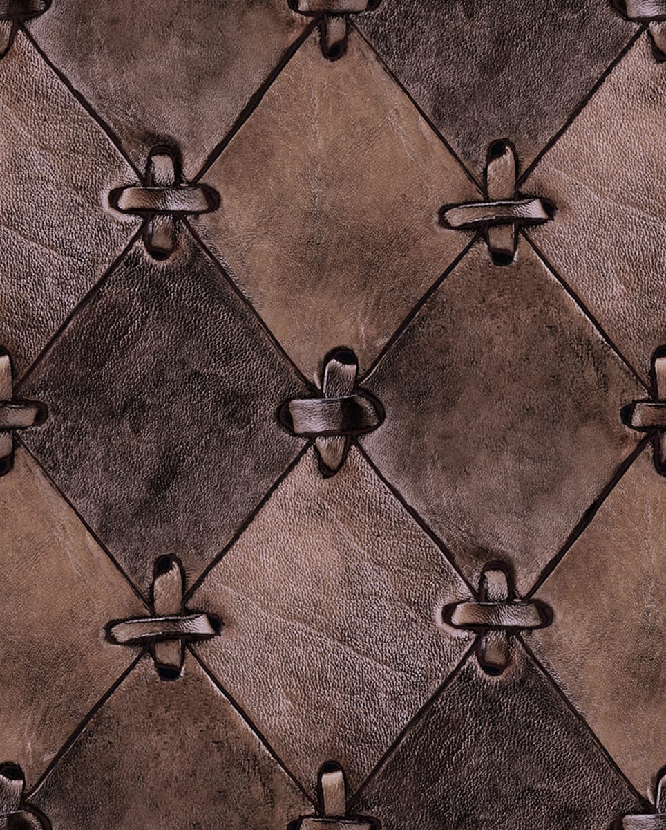 Rombos de Piel Vintage