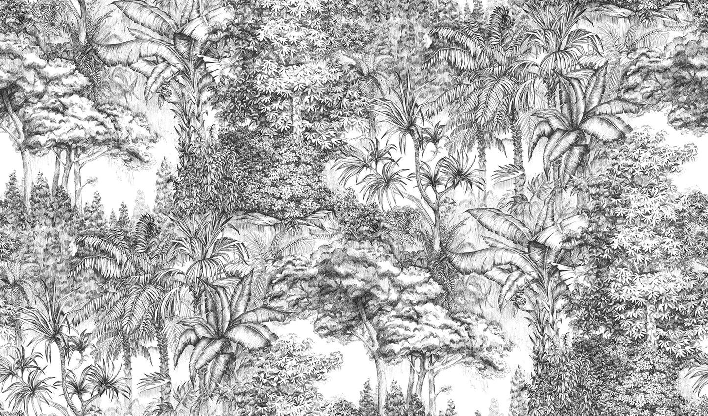 Secret Garden Black & White