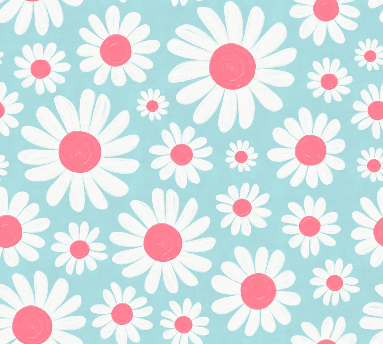 Dashing Daisies Turquoise