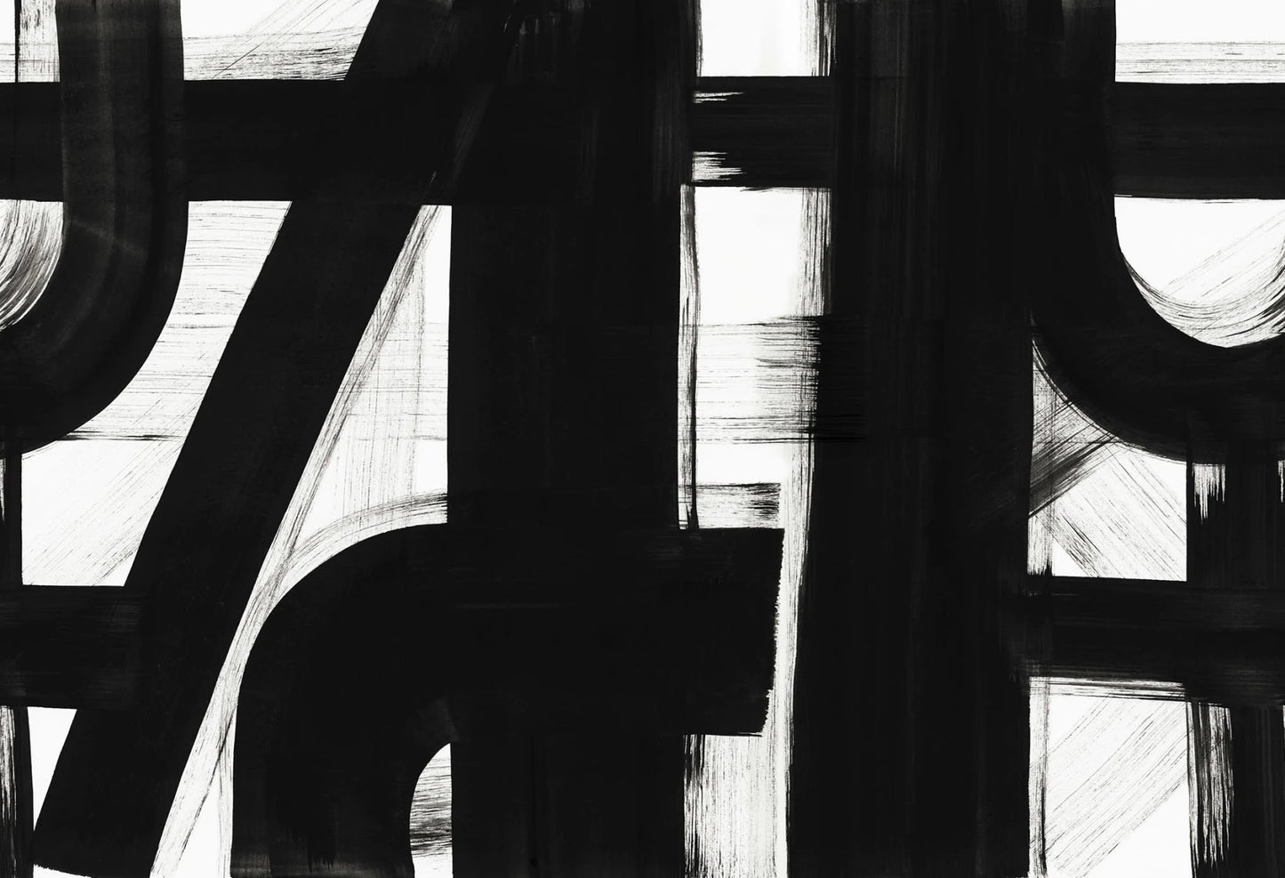 Líneas Gruesas, Blanco y Negro