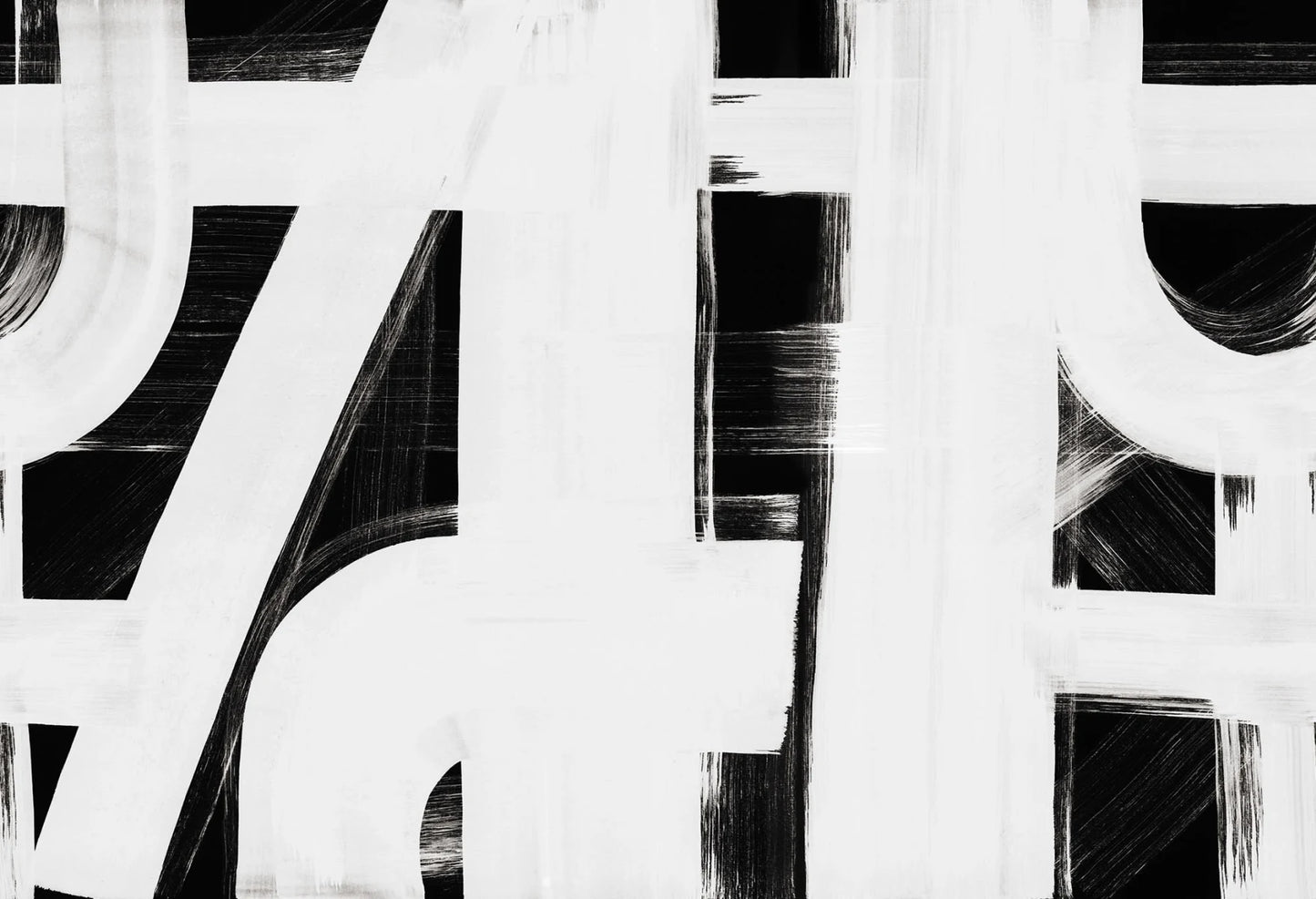 Líneas Gruesas, Negro y Blanco