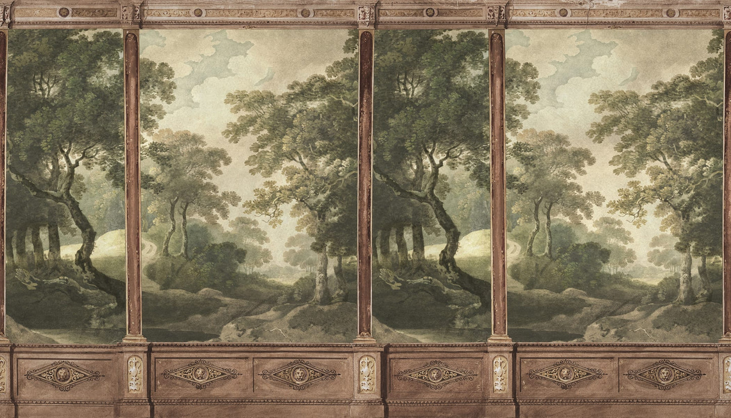 Paneles de Bosque, Verde