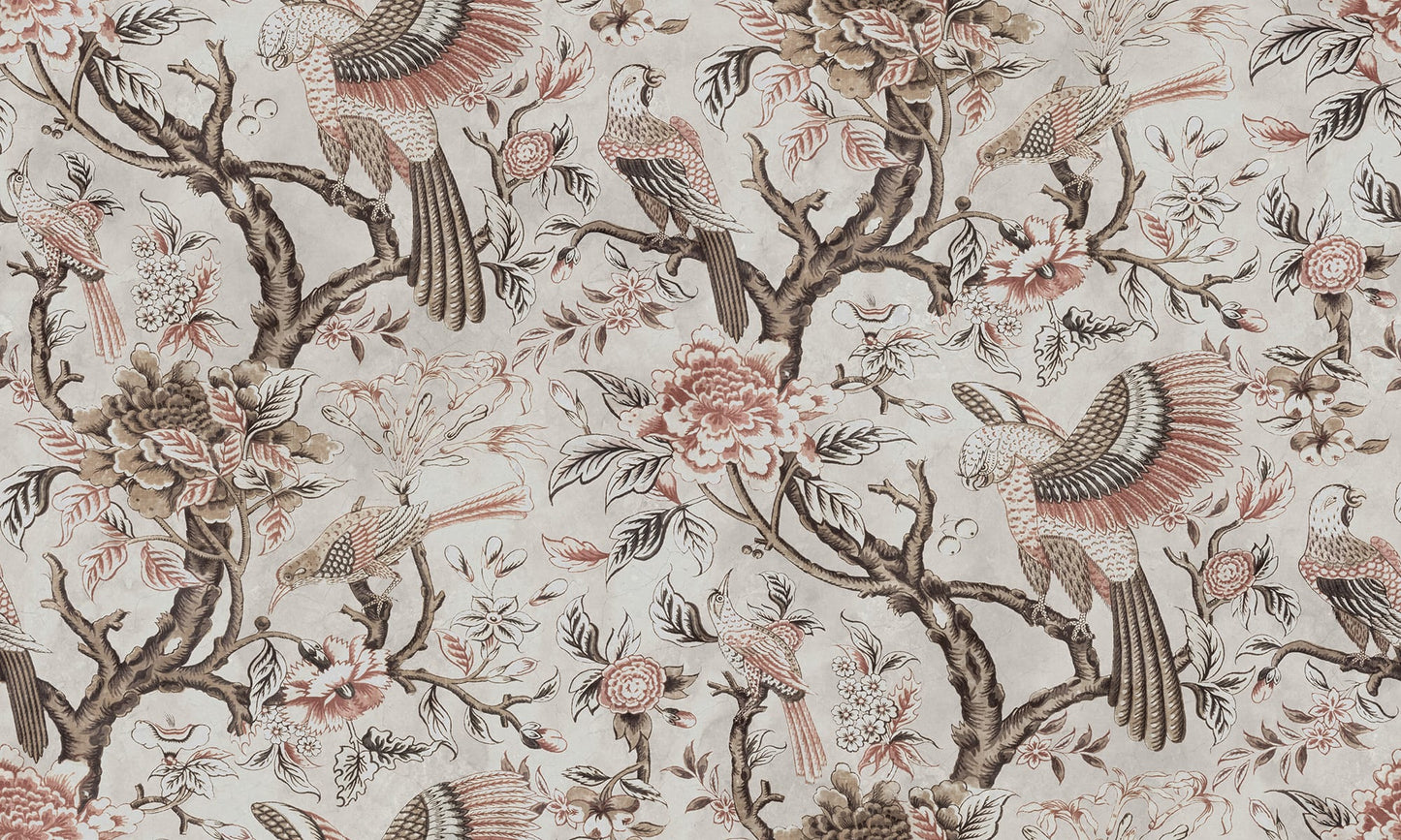 Aves y Arboles, Light Beige