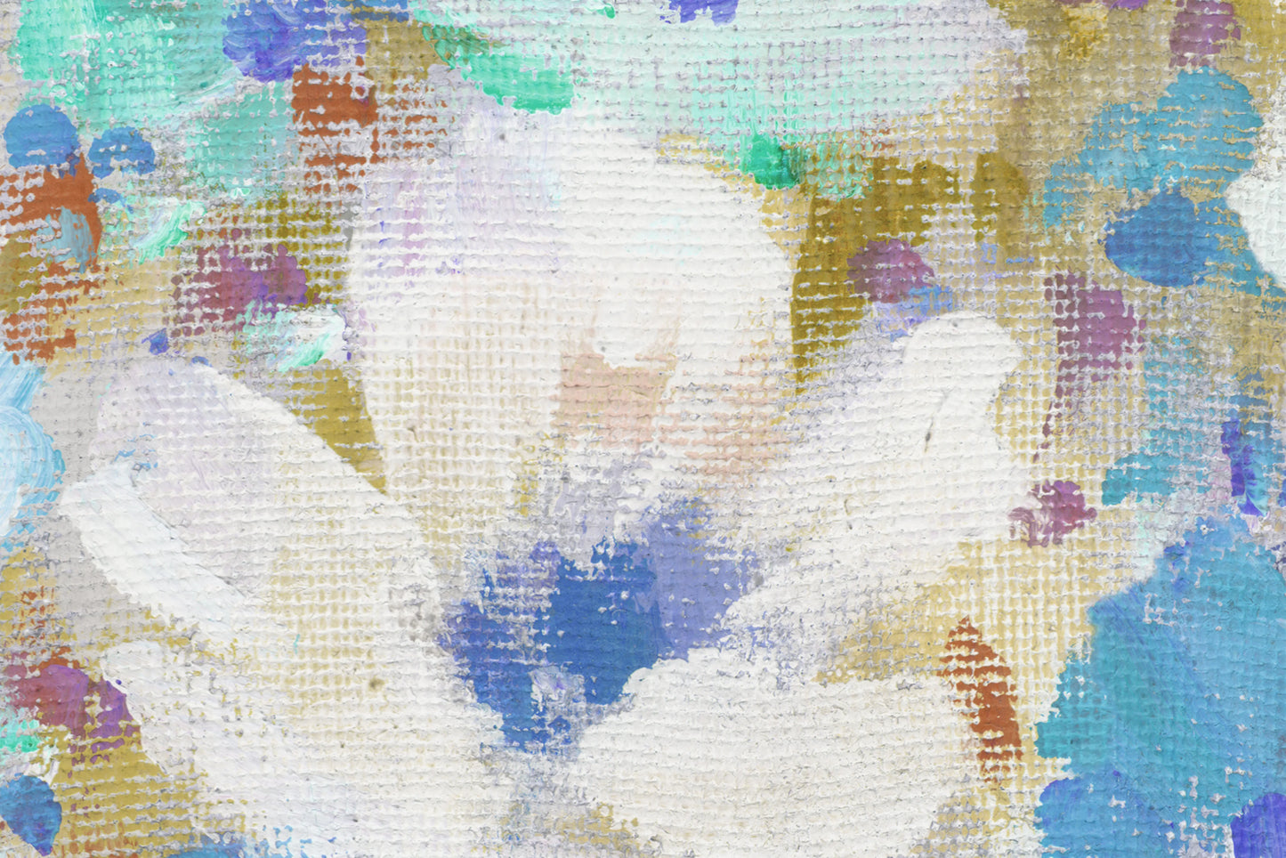 Fondo Pintura Flores de Colores