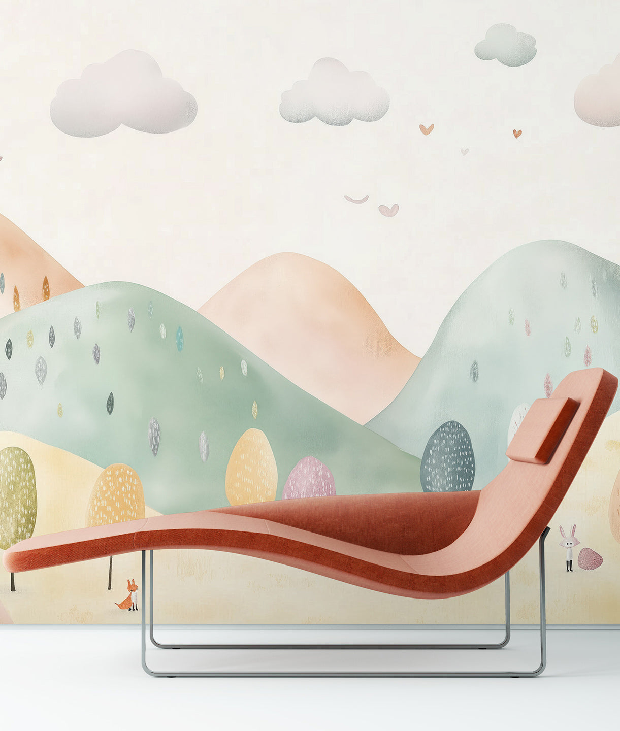 Hermoso Paisaje Ilustrado
