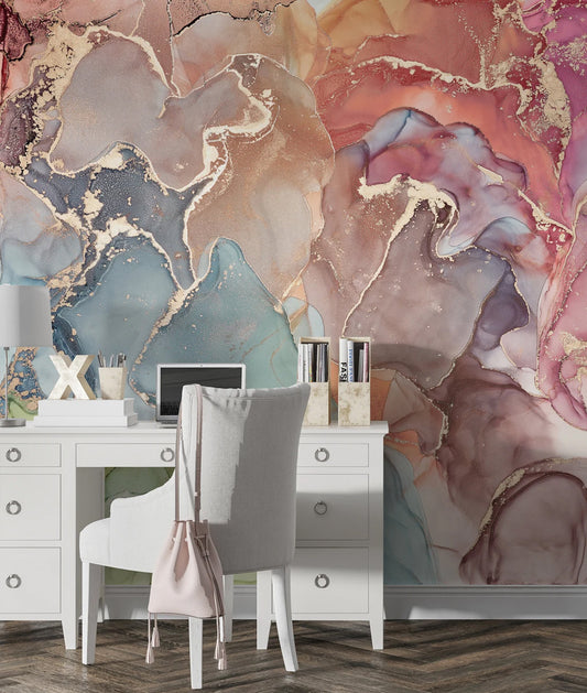 Marmoleado Multi Colores