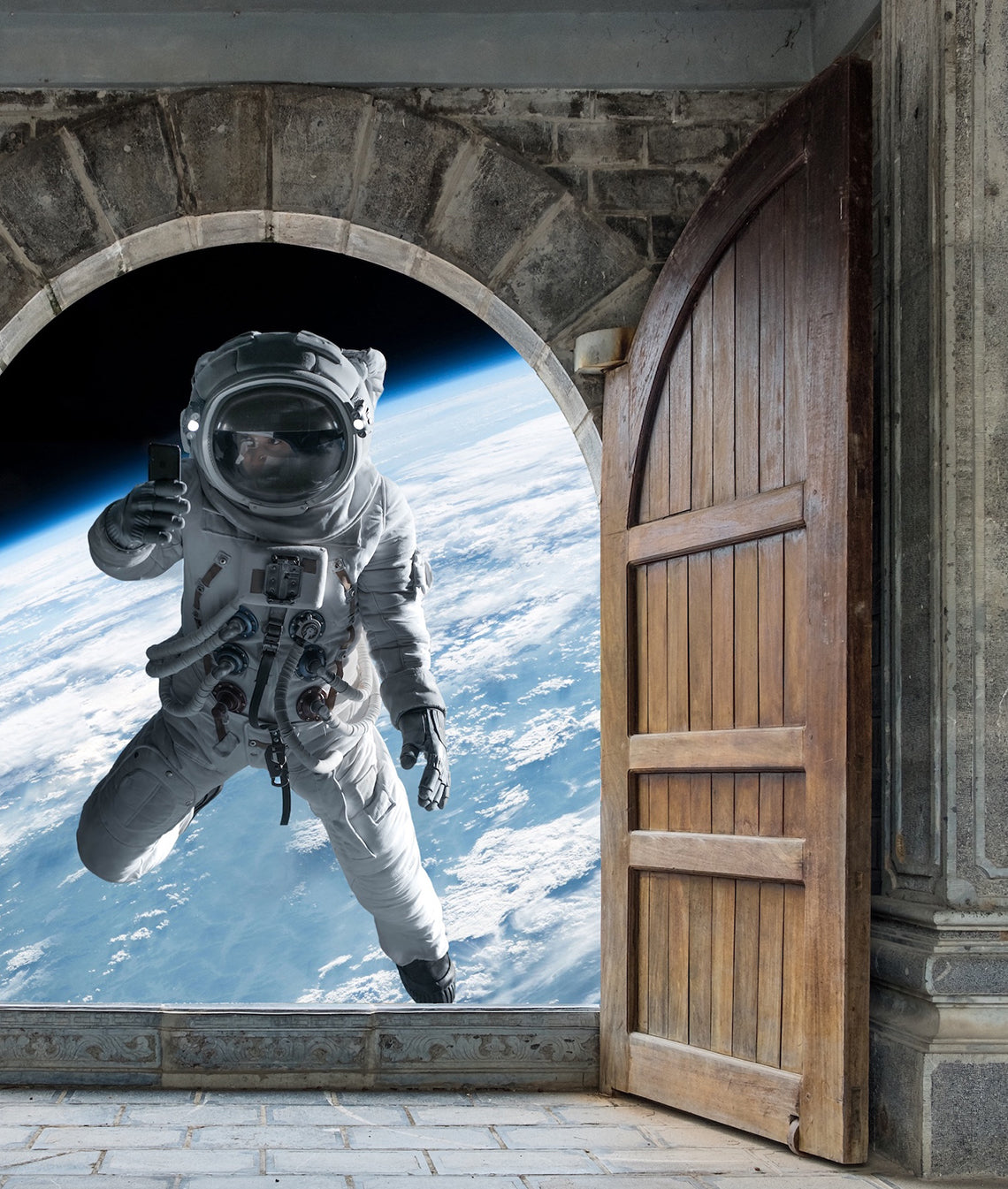 Puertas de Castillo con Diferentes Vistas