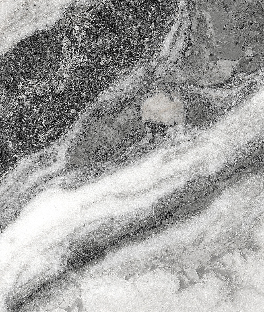 Elegante Mármol Carrara Gris y Blanco