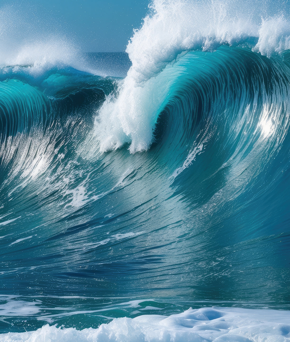 Olas en el Mar