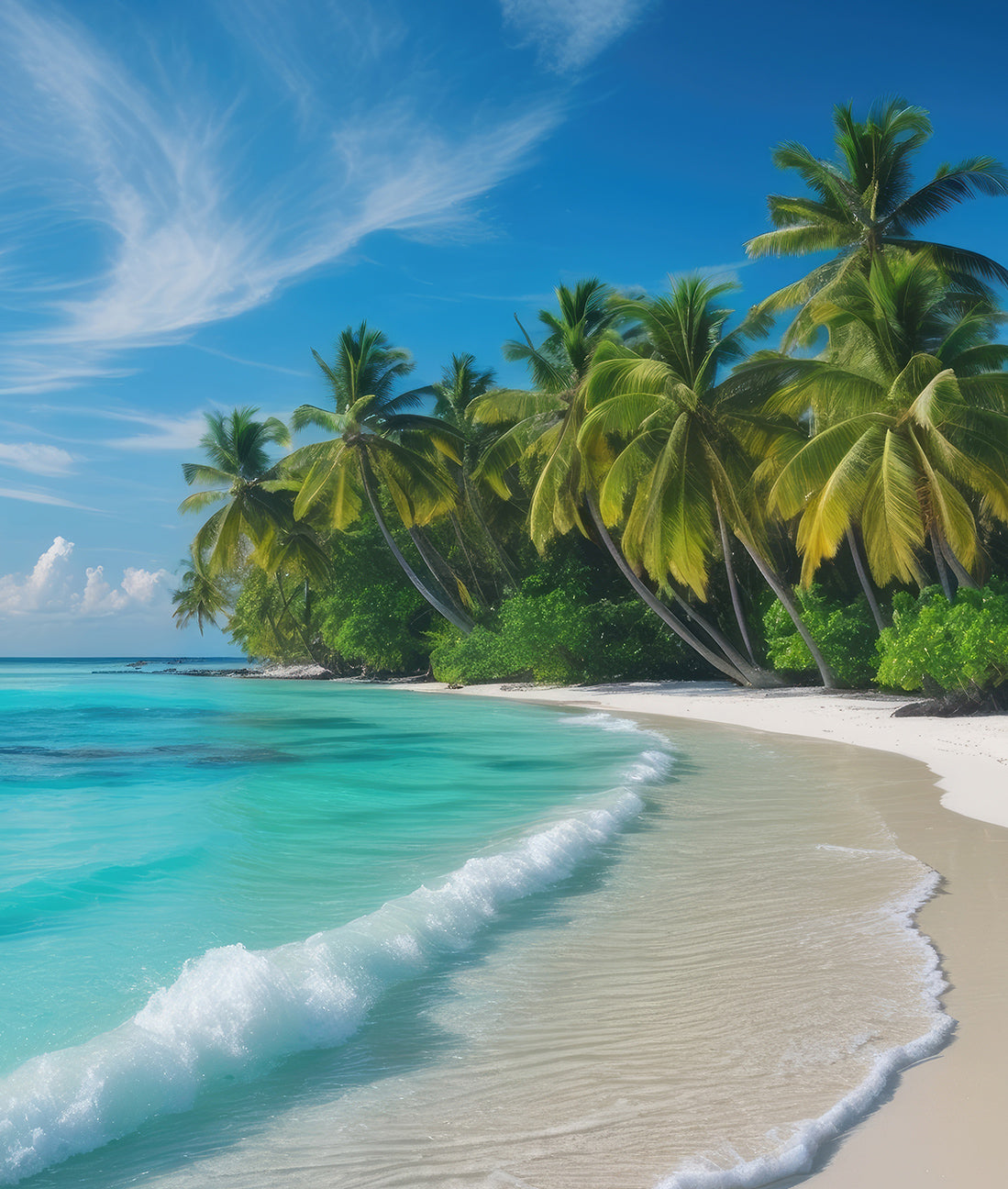 Majestuosa Playa Tropical