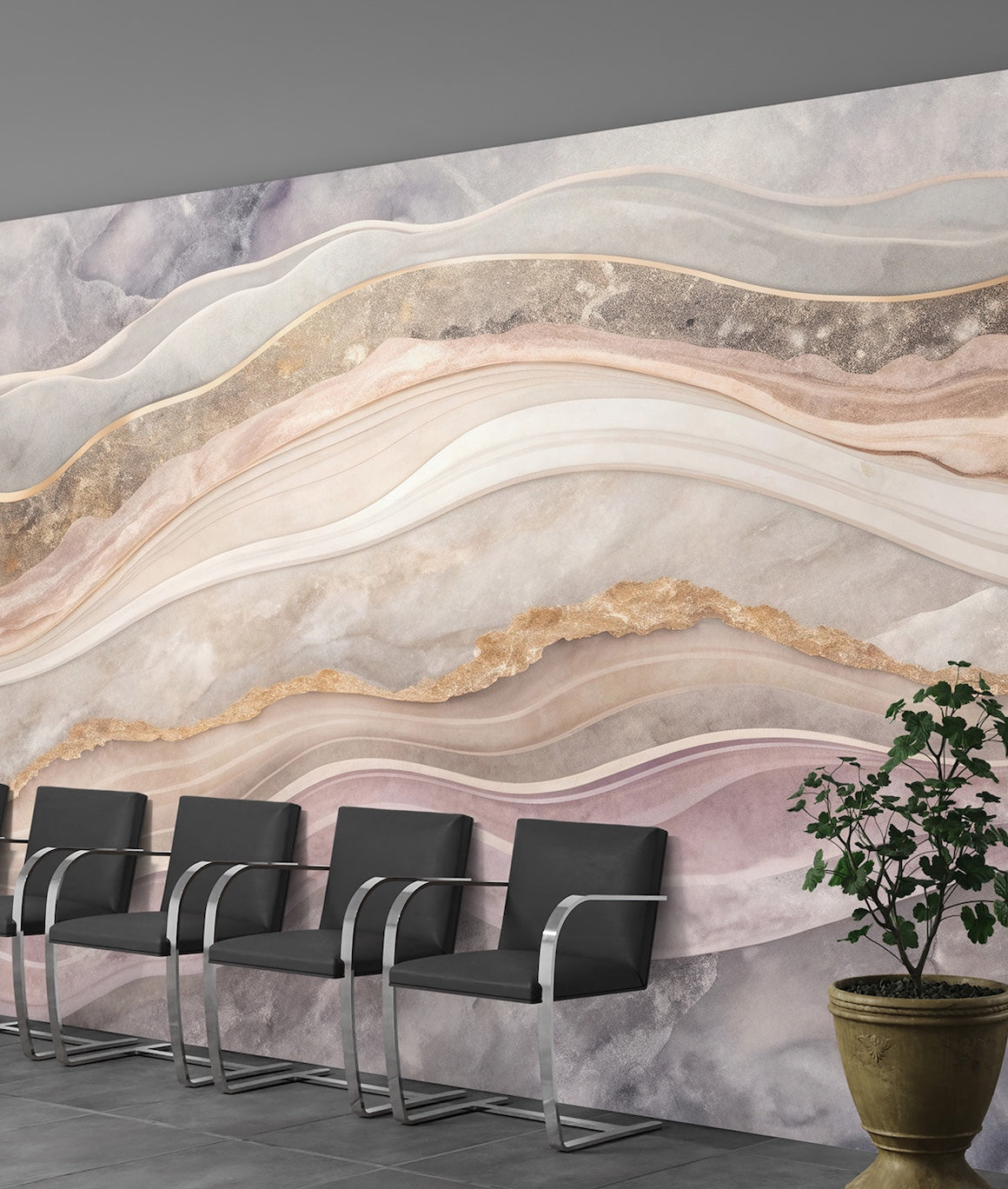 Elegante Marmoleado Varios Tonos