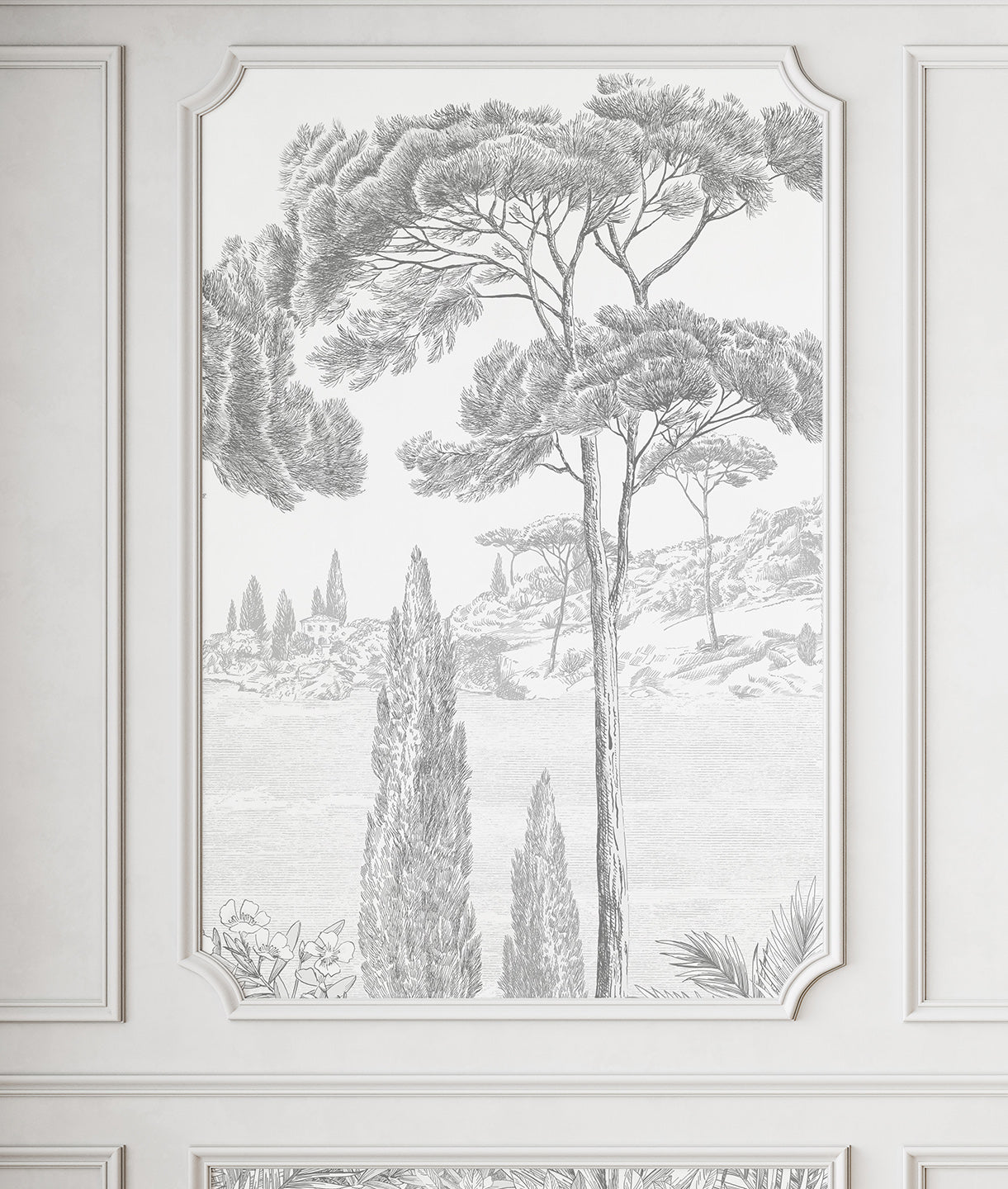 Paneles Franceses con Paisaje