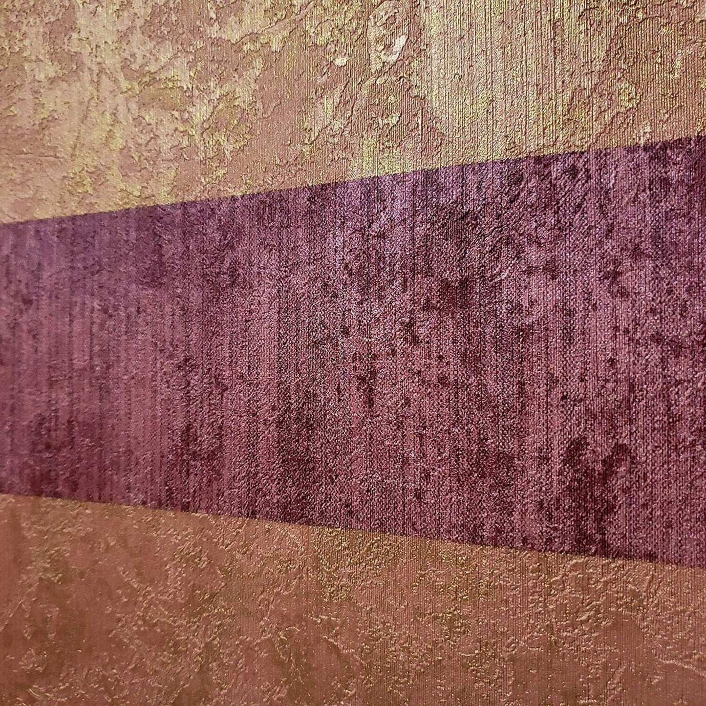 Tapiz Wallpaper Maroon and Vintage Orange