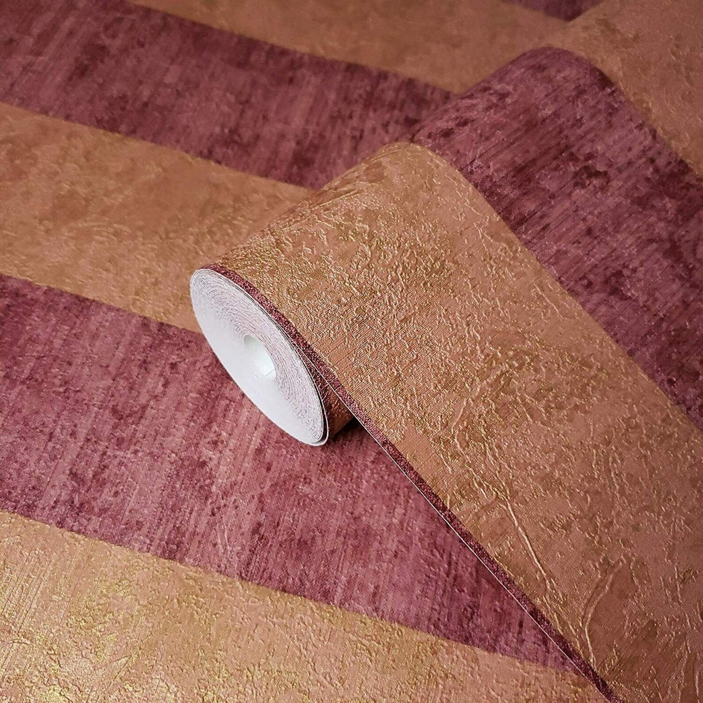 Tapiz Wallpaper Maroon and Vintage Orange