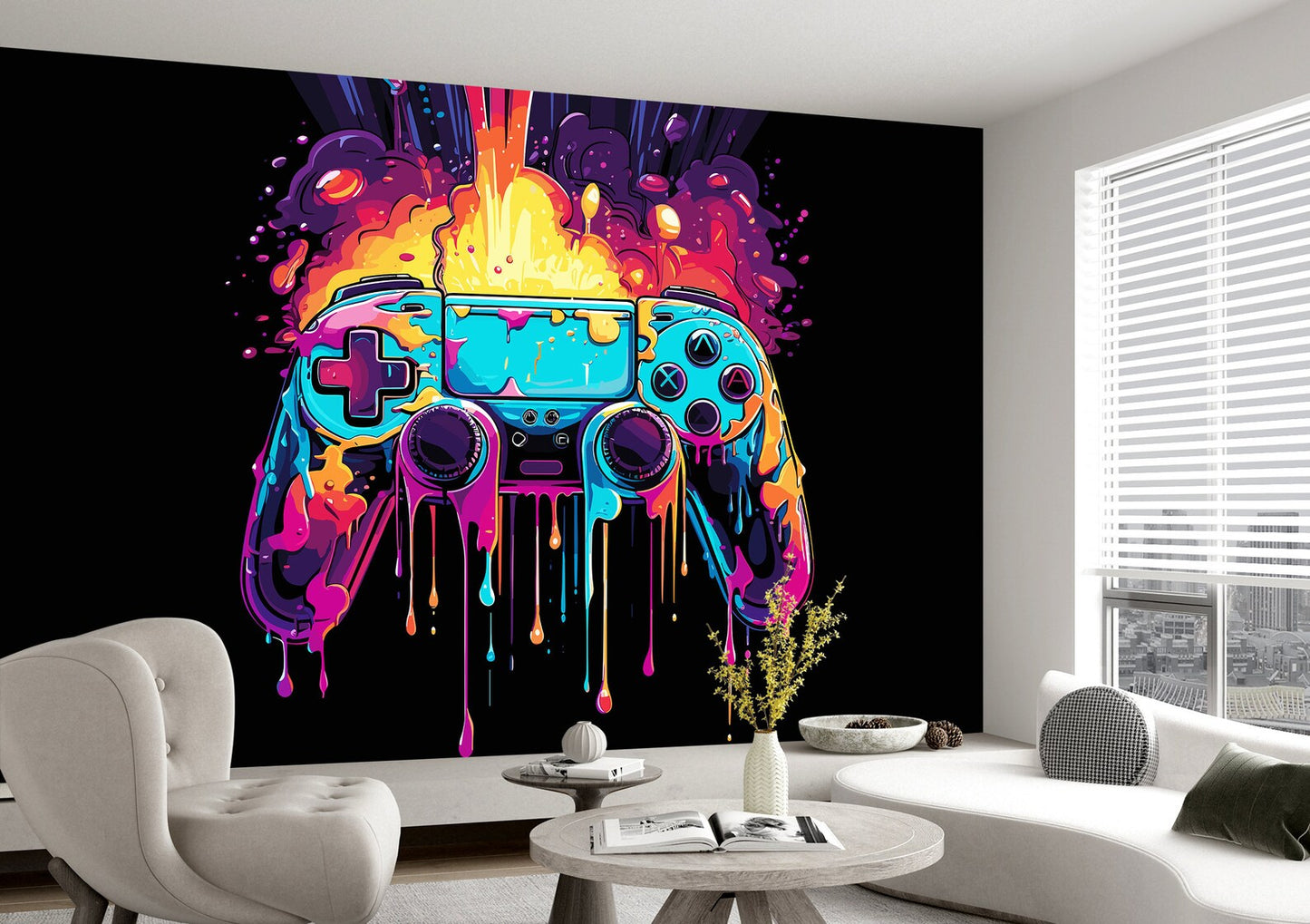 Control Videojuego Gamer Room