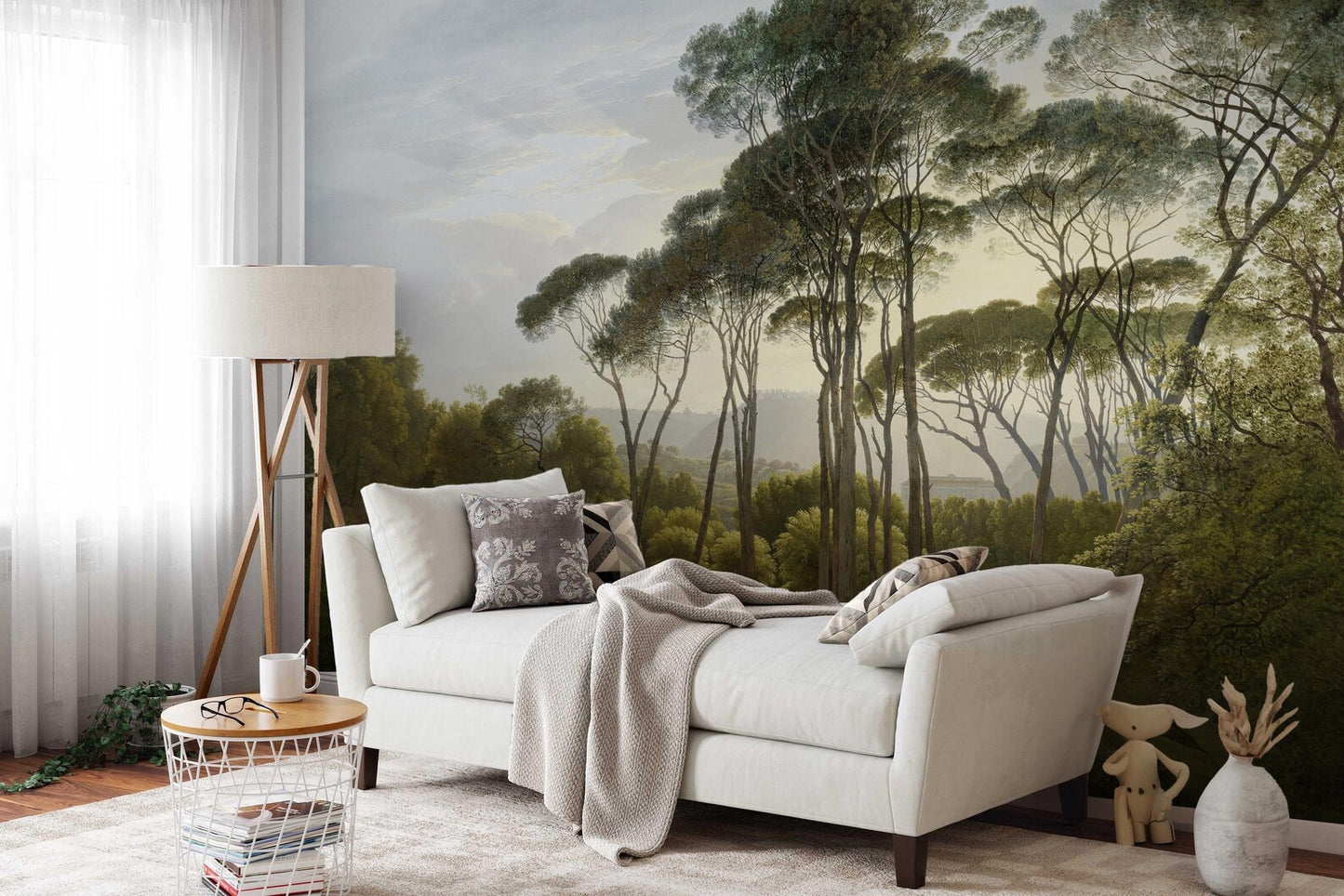 Landscape with Umbrella Pines