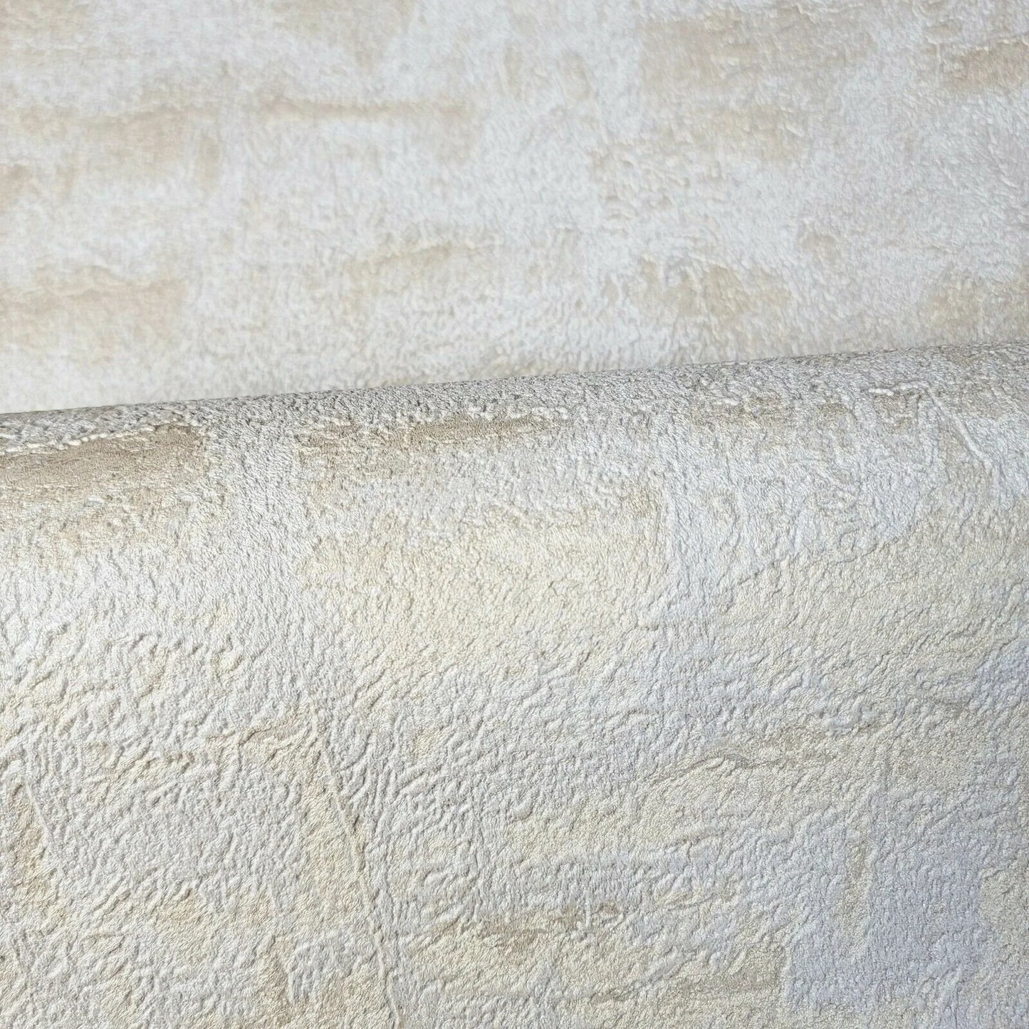 Tapiz Textura Concreto Gris Claro y Dorado