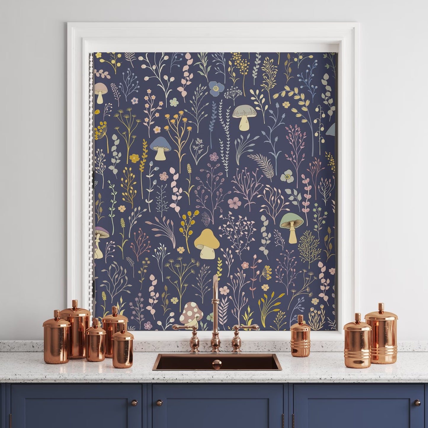 Persiana Enrollable Wild Plants and Fungus