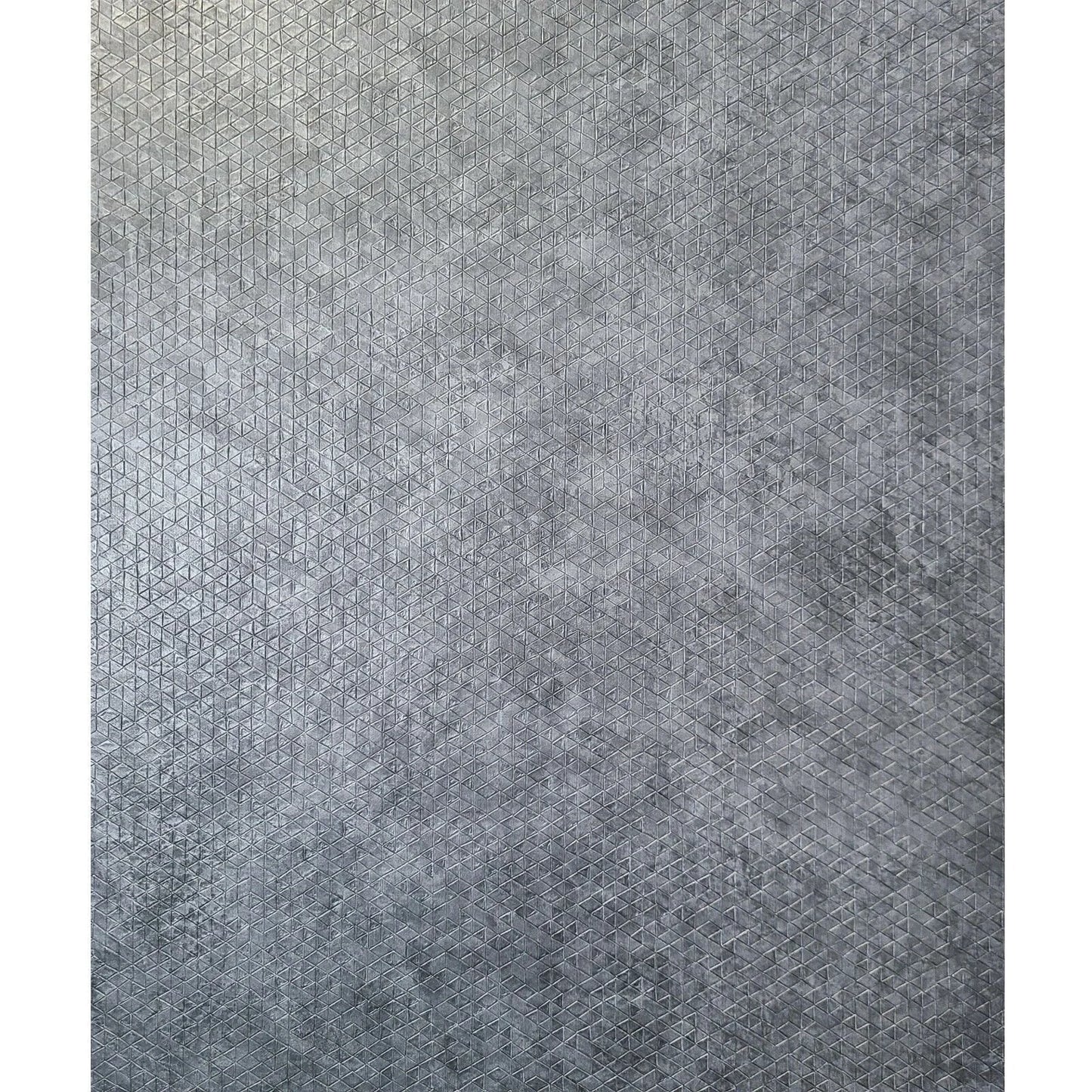 Tapiz Wallpaper Gunmetal Triangles