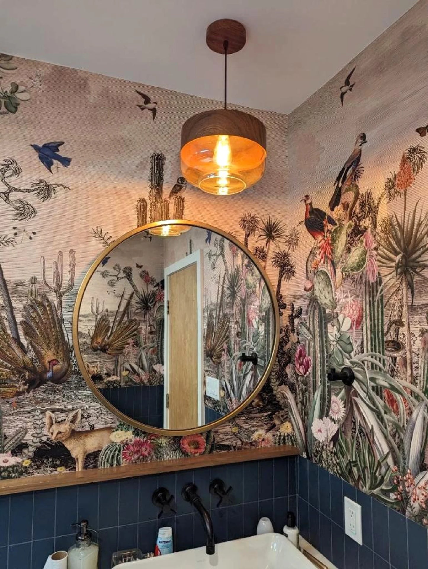 Desierto y Cactus Vintage