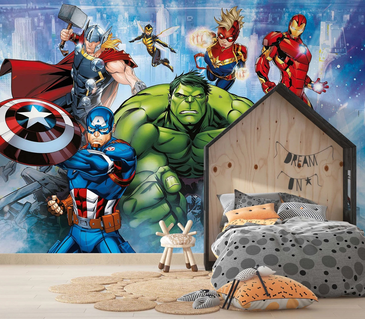 Europrint Avengers Comic Book Art