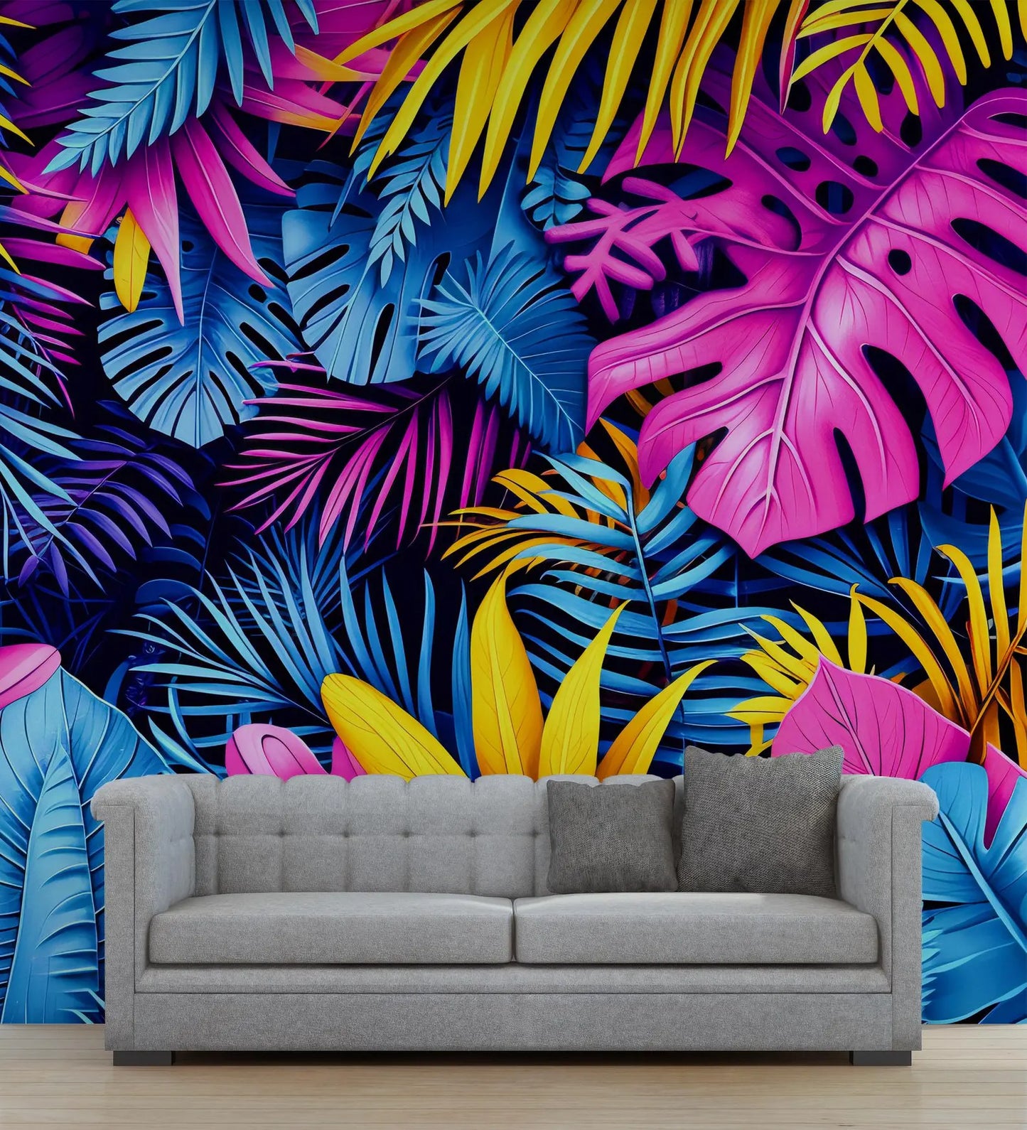 Hojas de Plantas Tropicales Exóticas