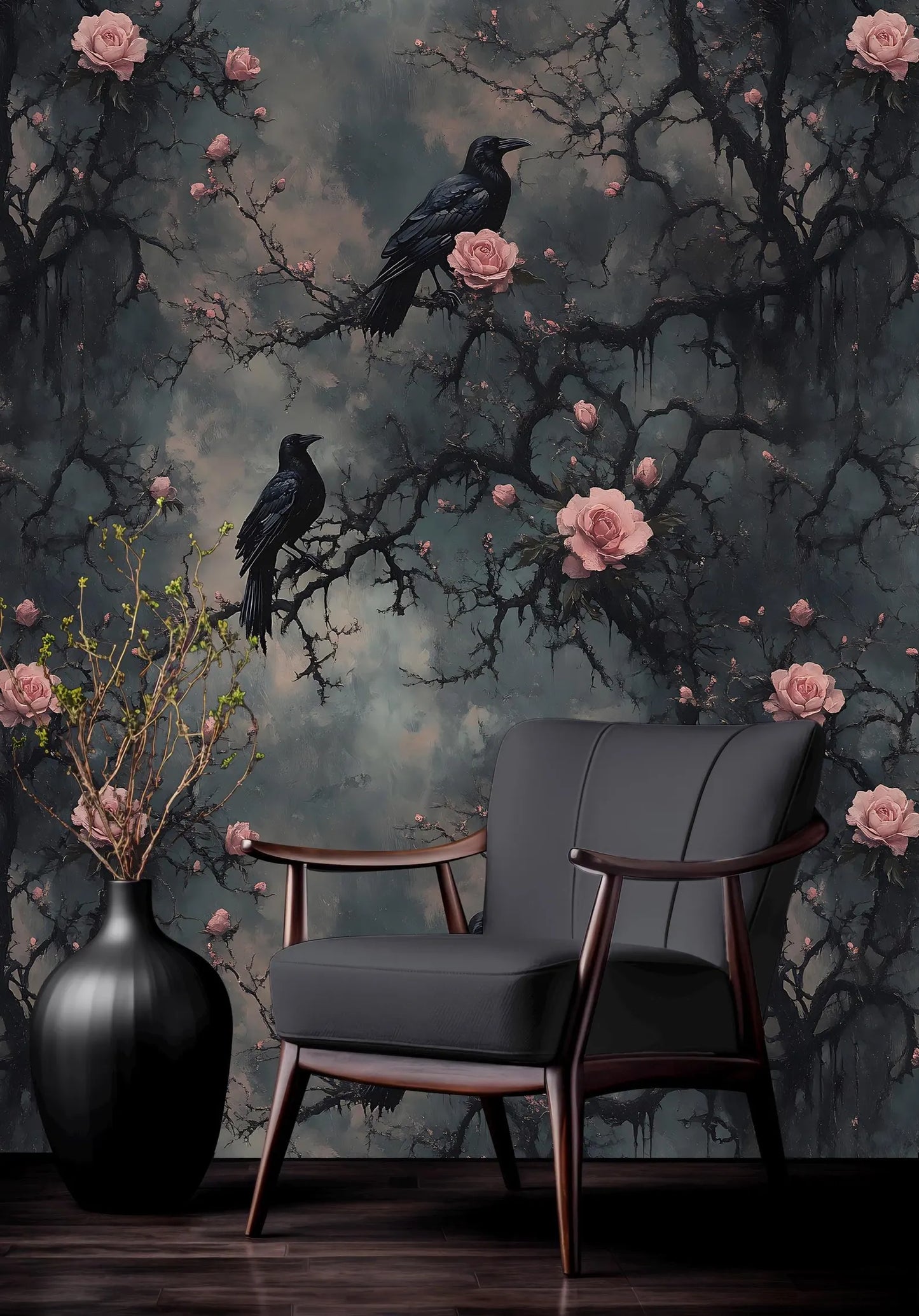 Crows & Roses