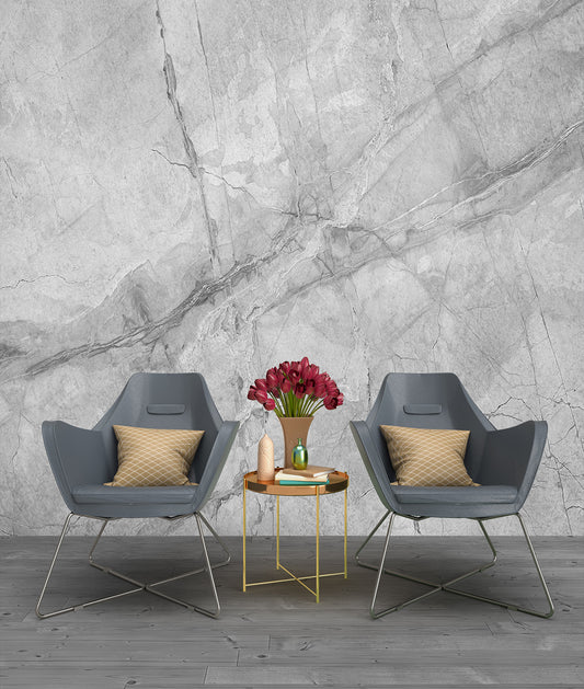 Elegante Muro Mármol Gris