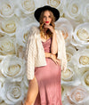 Fondo Rosas Blancas y Melones