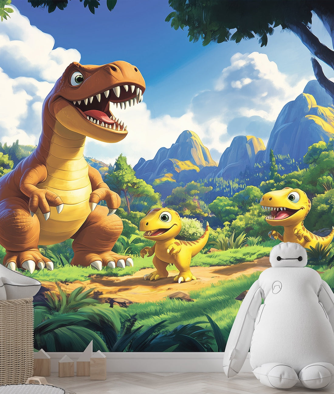 T-Rex Dino Kids & Dad