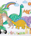 Dinosaurios de Crayones