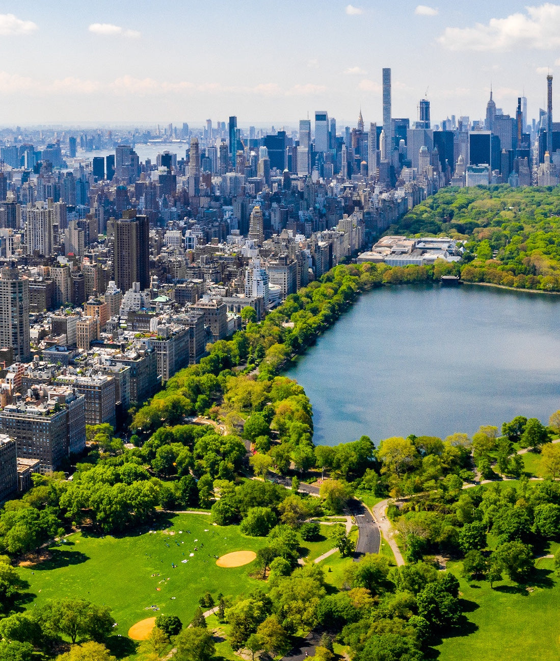 Vista Aérea Central Park NY