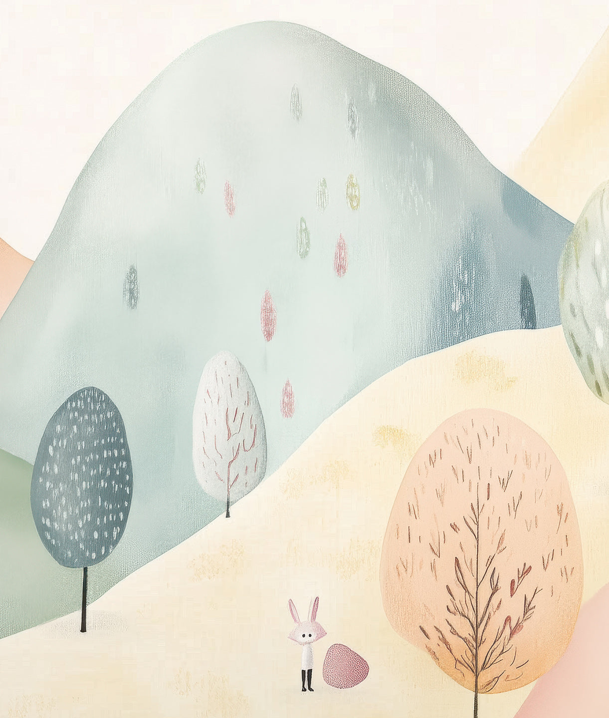 Hermoso Paisaje Ilustrado