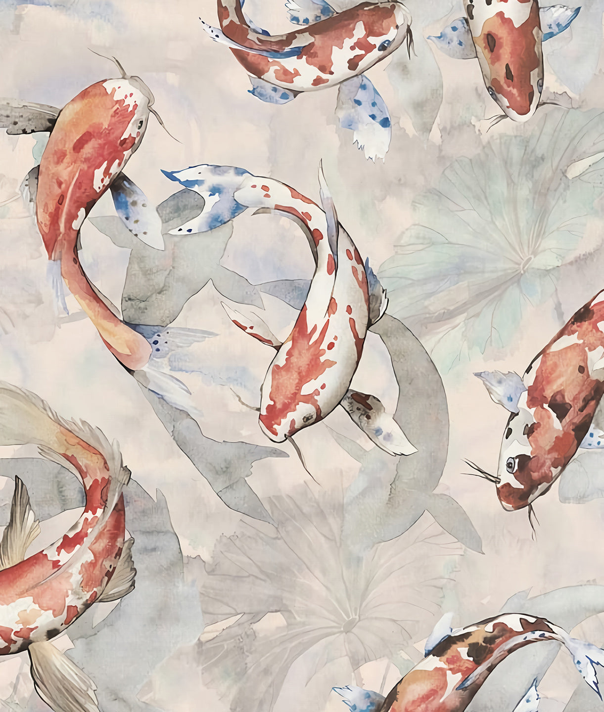Tranquilidad de Peces Koi