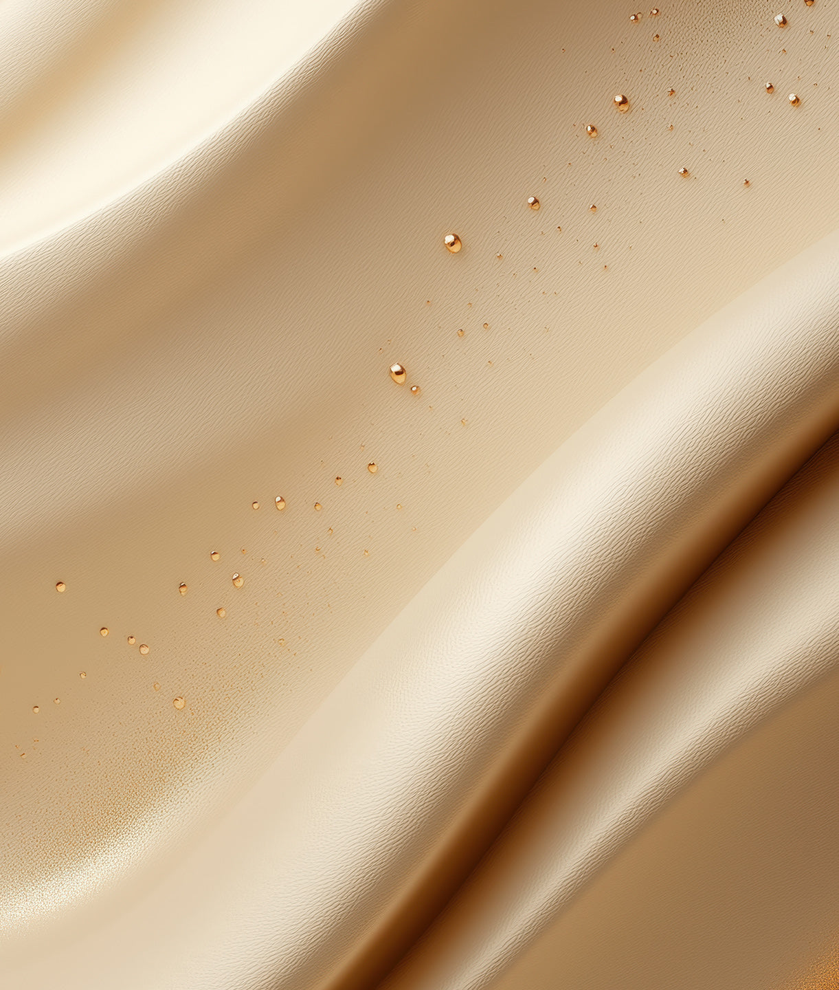 Milky Waves Golden Bubbles
