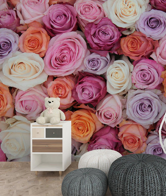 Pink & White Roses
