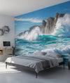 Paisaje Mar, Olas y Rocas