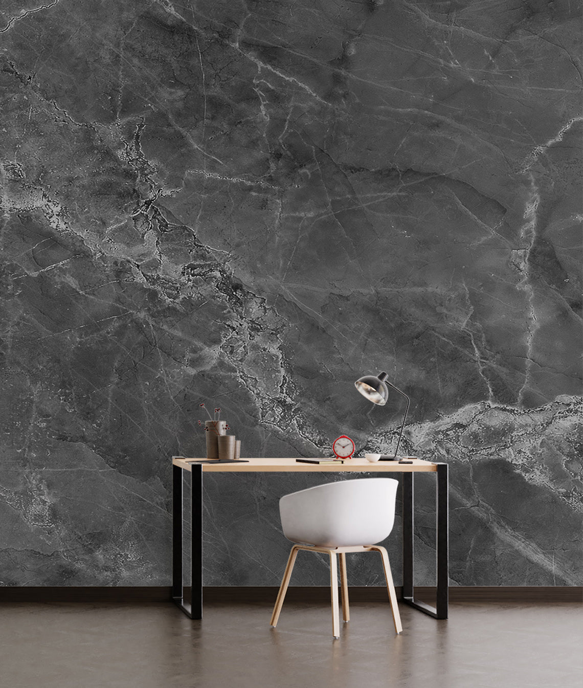 Elegante Muro Mármol Gris III